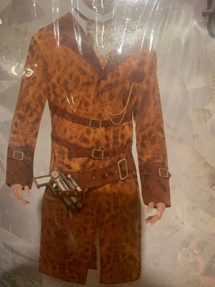 Новый Smiffy's Wild West агент паровой панк дирижер костюм взрослый размер большой 42-44 - Изображение 2 из 4