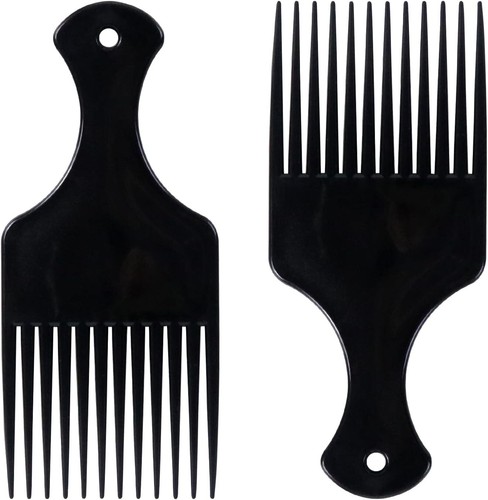 Sularpek 2-Piece Afro Hair Comb – Wide Tooth Carbon Fiber Comb for All Hair Type - Picture 2 of 9