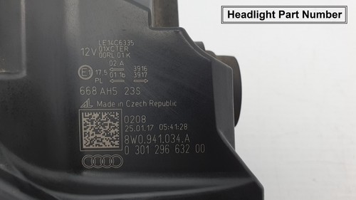 Audi A4 B9 Ultra 2016-2021 DRL LED Light Modules 2pcs. for Right Side Headlight - 第 12/14 張圖片