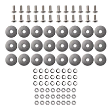 Fender To Bedside Bolt Kit 47-66 Chevy Stepside Pickup (Key Parts # 0846-196)