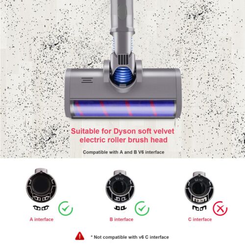 Upgraded Motorhead Floor Head Brush Parts For Dyson V6 Animal Trigger DC59 DC62 - Picture 7 of 11