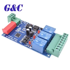 3 Channel 5A DMX512 Control Relay Switch DIY Kits Converter DMX Dimmer Relay