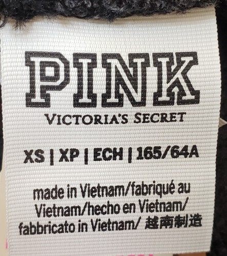 Victoria's Secret Pink DAD Shorts, Glitter Palm Tree, Dark Gray, XS - NWT - Picture 6 of 9