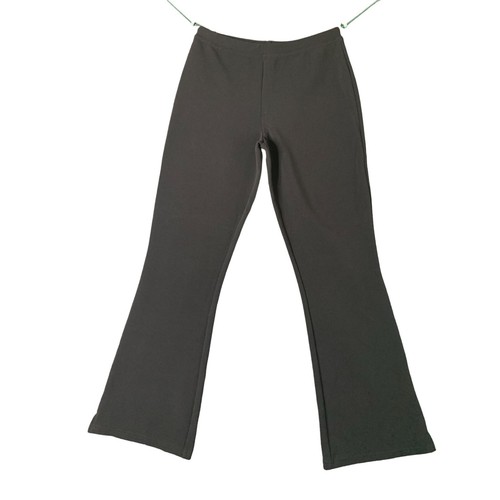 Cato Girls Size 16 XL Black Pull On Pants Flare Elastic Waist