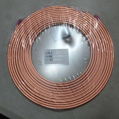 * copper pancake coil 1/4" x 18M roll,air conditioning pipe tube - Picture 4 of 5