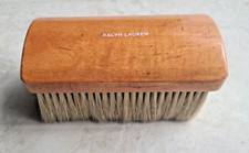 Vintage Ralph Lauren Equestrian Horsehair Brush   Clothing  Leather Care Tool