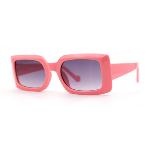 Child Size Girls Mod Rectangle Fashion Plastic Sunglasses - Picture 18 of 21