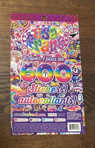 Lisa Frank Sticker Book 600+ Unicorn Zoomer Zorbit Hunter Forrest Holiday - Imagen 4 de 9