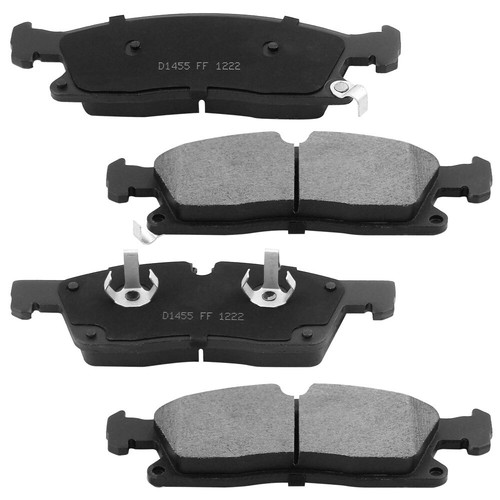 Rotores de freno delanteros ranurados + pastillas para Jeep Grand Cherokee Dodge Durango 2011-17 - Imagen 4 de 6