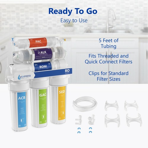 Express Water Filter Upgrade Kit Add-On for Reverse Osmosis filter System - Picture 3 of 8