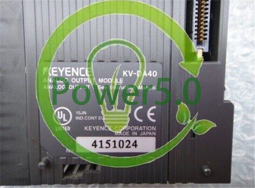 40 A 1 Stück Keyence Kv-Danalog Ausgang SPS Modul getestet gebraucht lt~ - Bild 4 von 4