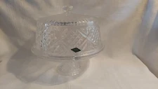 Godinger Shannon Crystal 4 in 1 Crystal Pedestal Cake Plate (U15)