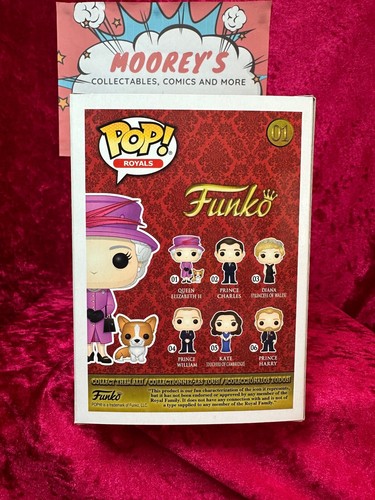 Funko Pop! Royals #01 Queen Elizabeth II With Corgi - Picture 3 of 6