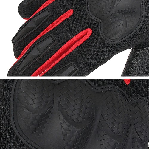 Motorcycle Gloves Summer Breathable Mesh Gloves Touch Function Motorbike Gloves - Picture 4 of 32