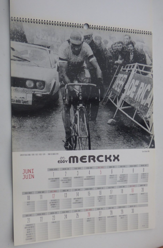 EDDY MERCKX 25º ANIVERSARIO 2005 GRANDES DISTRIBUIDORES PÓSTER CALENDARIO - RARO - Imagen 7 de 13