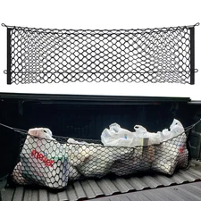 Truck Bed Cargo Net Envelope Storage Organizer for Chevrolet Silverado 2013-2021