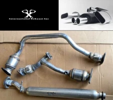 Fit: 2005-2006 Chevrolet Malibu 3.5L V6 VIN: 8 Direct Fit Exhaust 3 Piece Set