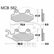 Beläge Bremse Std TRW Lucas 787.19.24 Yamaha 250 YZ 1989-1997