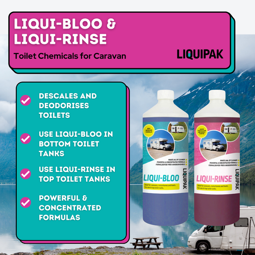 Blue Pink Caravan Toilet Chemicals, Concentrated Fluid for Caravan Motorhome WC - Picture 12 of 23