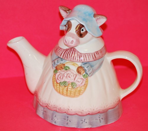 Ceramic Cow Decorative Tea Pot - Picture 7 of 8