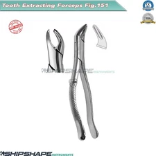 Dental Extracting Forceps 151 Universal Surgical Tooth Extraction Instruments CE