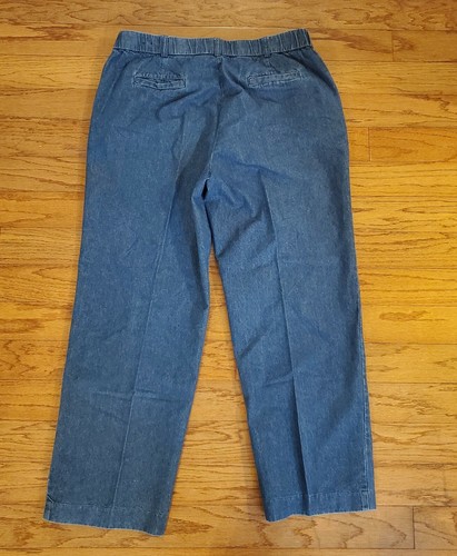 Kim Rogers blue Denim Cotton stretch Jeans Pants Size 14 short - Picture 4 of 6