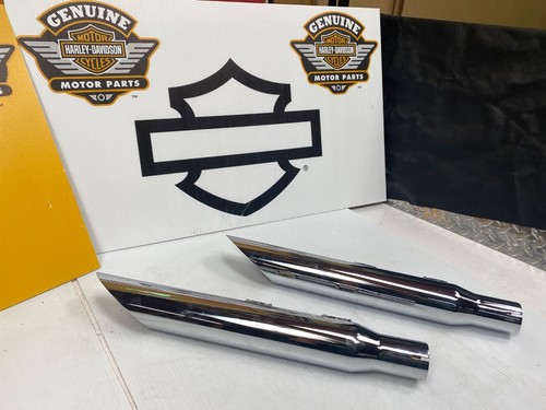 Khrome Werks 90-99 FatBoy Heritage FLSTN🔥Harley baloney Cut Slip on Mufflers - Picture 13 of 19