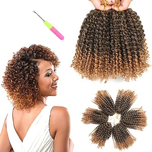 8 Inch Short Passion Twist Crochet Hair 6 Bundles Marlybob Crochet Hair Kinky... | eBay 8 Inch Short Passion Twist Crochet Hair 6 Bundles Marlybob Crochet Hair Kinky... | eBay