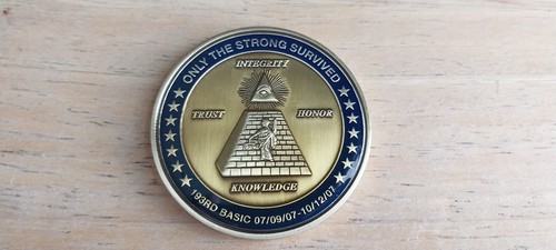 Kansas Law Enforcement Training Center Challenge Coin 1968 2007 193rd Basic - Picture 2 of 3