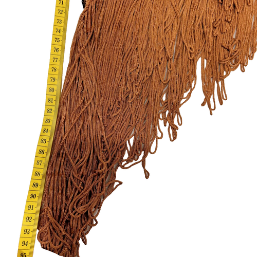 Stunning Rare Peer Gynt Shawl Sequence Norwegian Wool Bronze Sydney Australia - Bild 9 von 17