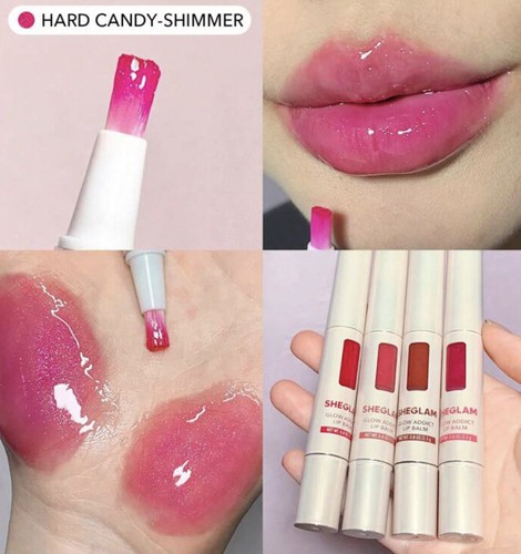 Sheglam Glow Addict HARD CANDY Pink Bright Shimmer Lip Balm Gloss New Authentic - Bild 1 von 3