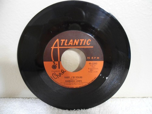 Barbara Lewis 45 Baby I'm Yours / I Say Love 1965 Soul Doo Wop Orig! - Imagen 2 de 4