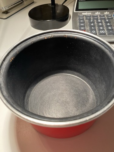 Chantal Rot 1 qt Kochtopf Pfanne Emaille auf Stahl mit Deckel - Bild 7 von 7