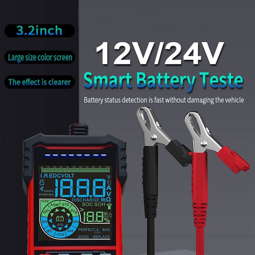 Tester batteria auto test multipli 12 V analizzatore di carico alternatore carica - Foto 9 di 13