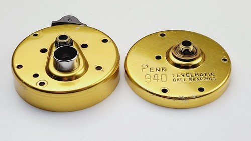 Piezas de carrete Penn Levelmatic - juego de placas doradas 940, excéntricas, palanca, rodamiento (A) - Imagen 6 de 9