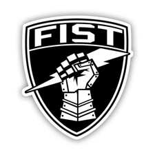 FISTers 13F Fister Symbol Sticker Decal - Weatherproof - forward observers mos