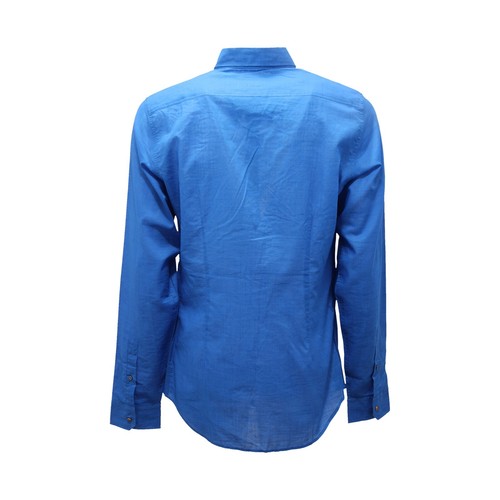6307AR Camisa Hombre Gucci Skinny Hombre Camisa Azul - Imagen 2 de 4