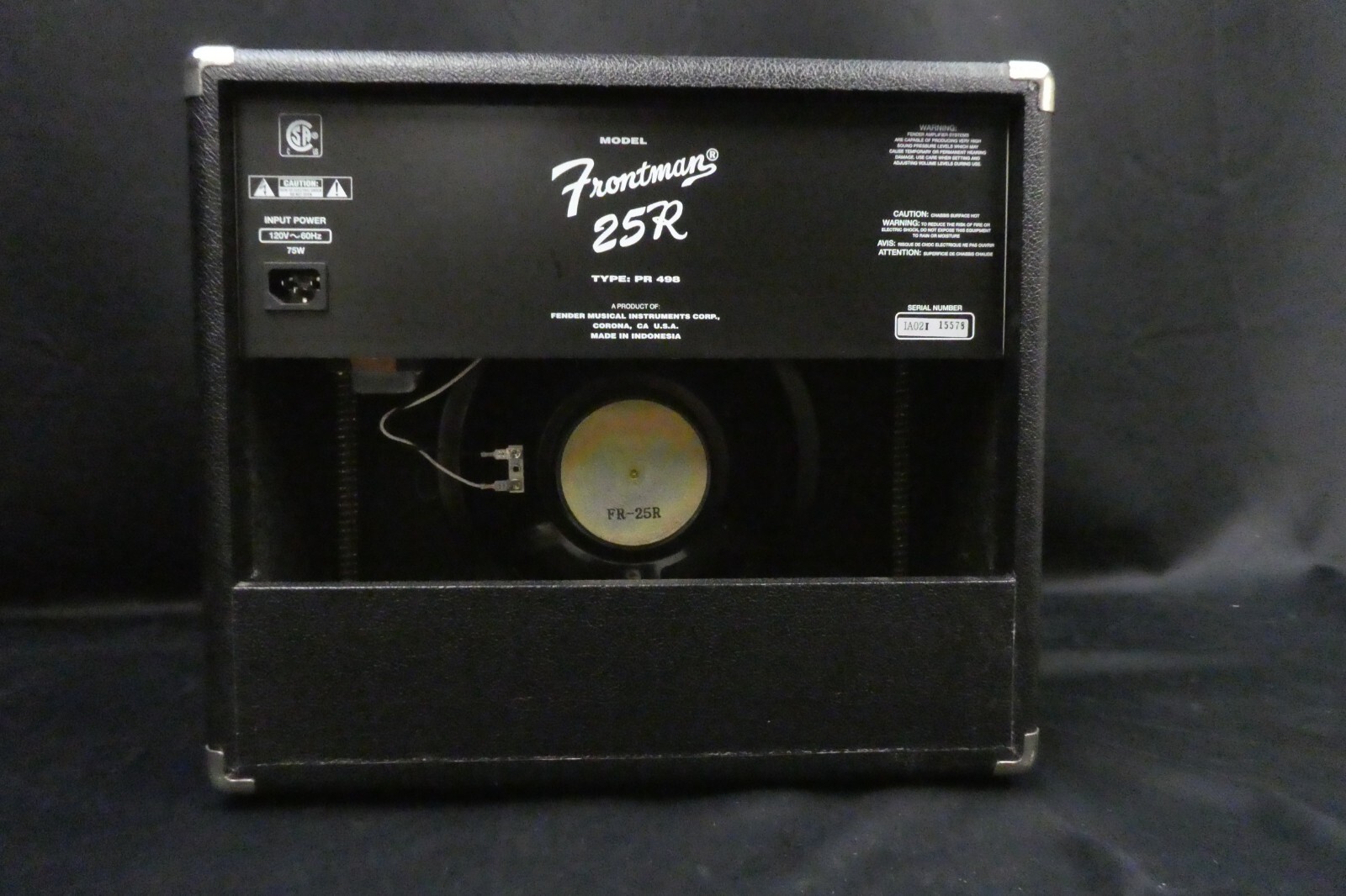 Fender 25R Frontman Guitar Amp eBay