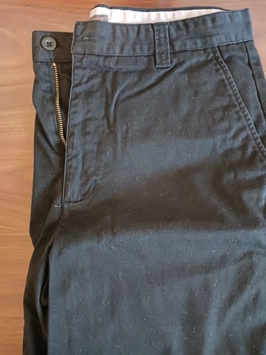 3 pairs of Cherokee Mens Size 32 x 36 Pants Black Button Zip Closure 100% Cotton - Picture 4 of 7