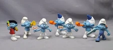 Smurfs McDonalds Happy Meal Toys Peyo 2011 and 2013