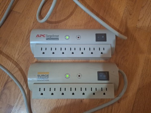 APC SurgeArrest Power Strip Surge Protector, 7 Outlets, 6 ft TESTED WORKS - 第 2/5 張圖片