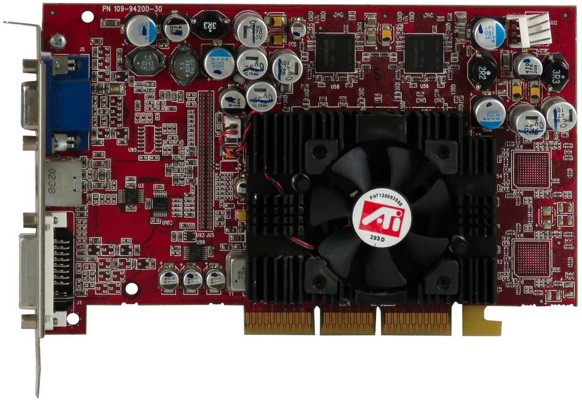 ATI RADEON 9500 64MB 109 94200 30 AGP eBay