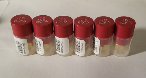 SIX (6) NEW .75-80* A HOLLOW DELAVAN OIL BURNER NOZZLE(Prompt And Free Shipment) - Picture 2 of 14