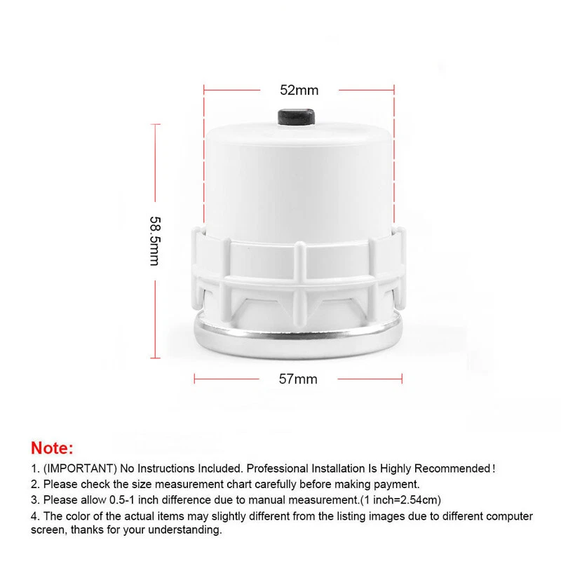 2"52mm 12V Coche Barco 8-16V Voltímetro Voltímetro Medidor de Voltaje Pieza LED Foto 3 de 4