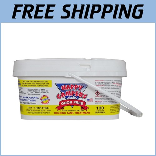 130 Treatments of RV Black Tank Odor Eliminator - Concentrated Powder Formula