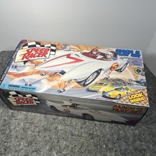 SPEED RACER VINTAGE MACH 5 PLAY SET WITH CHIM CHIM & SPRIDLE NEW BOXED SET
