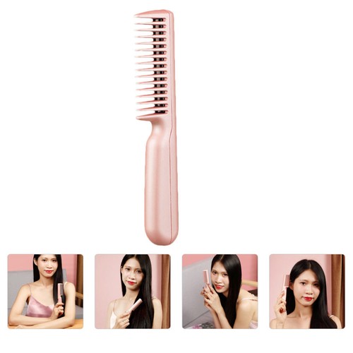 1 Set Small Lightweight Hair Straightening Comb Hair Straightening Brush Travel - Picture 5 of 12