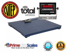 Prime 4'x6' Legal for Trade Wireless Floor scale 5k lb x 1 lb Cap