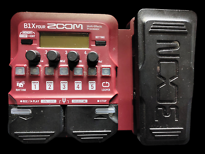 BRAND NEW Zoom B1X Four Multi-Effects Bass Pedal 884354020705 | eBay