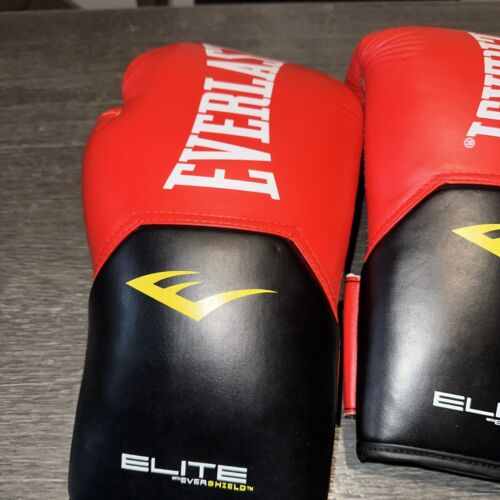 Everlast 16oz ProStyle Elite Training Boxing Gloves Spar Heavy Bag Mitt Work New - Picture 9 of 12